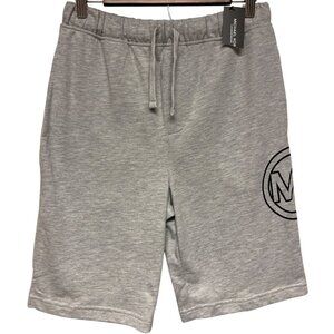 NEW! Michael Kors Men's Grey Heather Pull-On Fleece Athletic Shorts Size Small